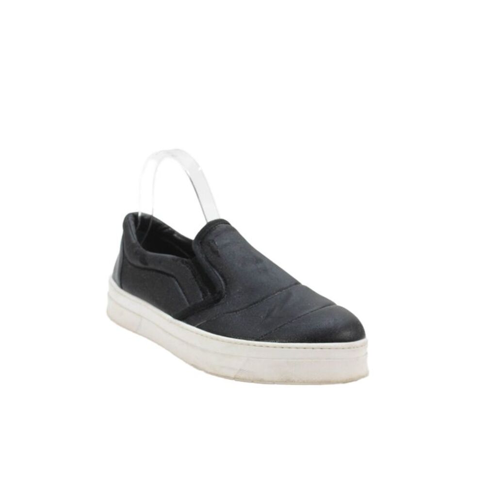 Barneys New York Womens Textured Slip On Lined Shoes Black Size EUR 40